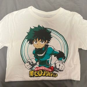 My hero academia Izuku Midoriya (Deku) white shirt